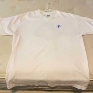 LRG size Large White Tee! Back and front logo